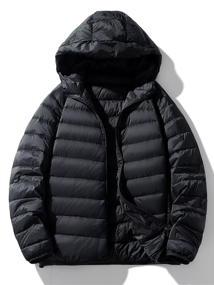 Men's Lightweight Zip Up Hooded Jacket