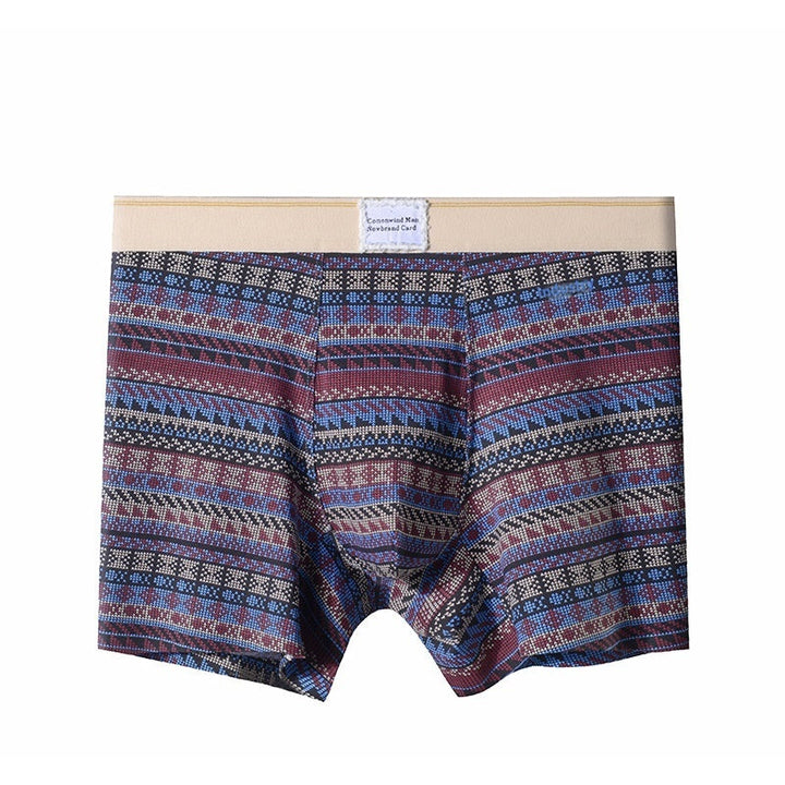 10A Mens Breathable Antibacterial, Trendy Cotton Underwear For Sports