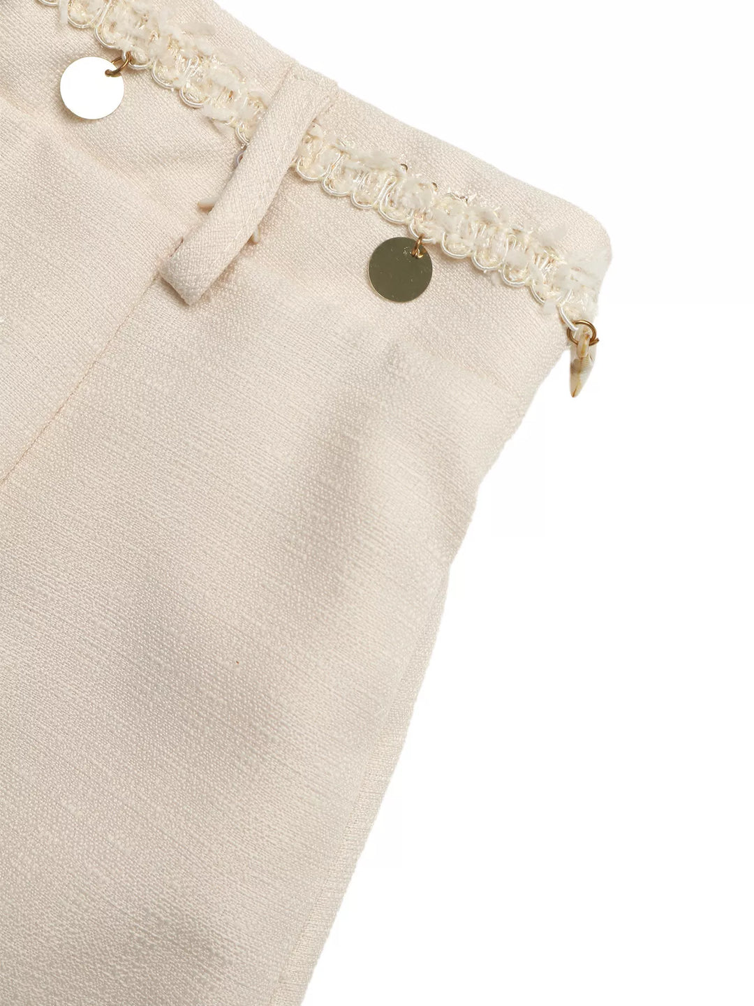 Embellished Sleeveless Top & Shorts Set