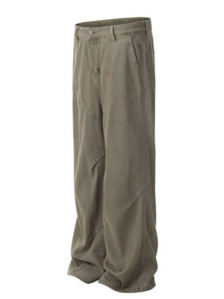 Men's Washed Baggy Jeans