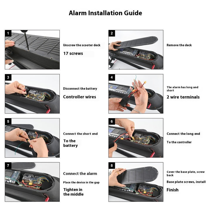 Electric Scooter Accessories Anti-theft Anti-lost Alarm
