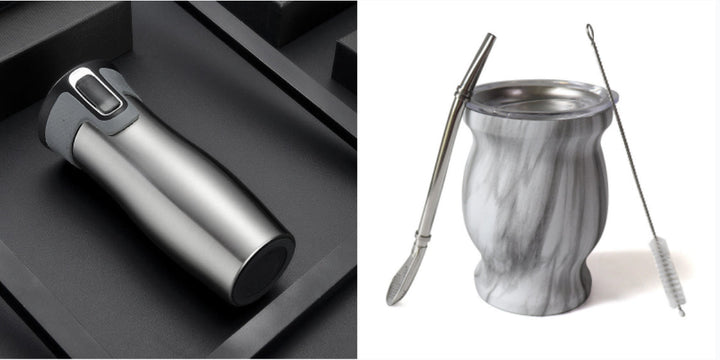 Vacuum Insulated Stainless Steel Travel Mugs Water Flask Thermal Tea Bottle