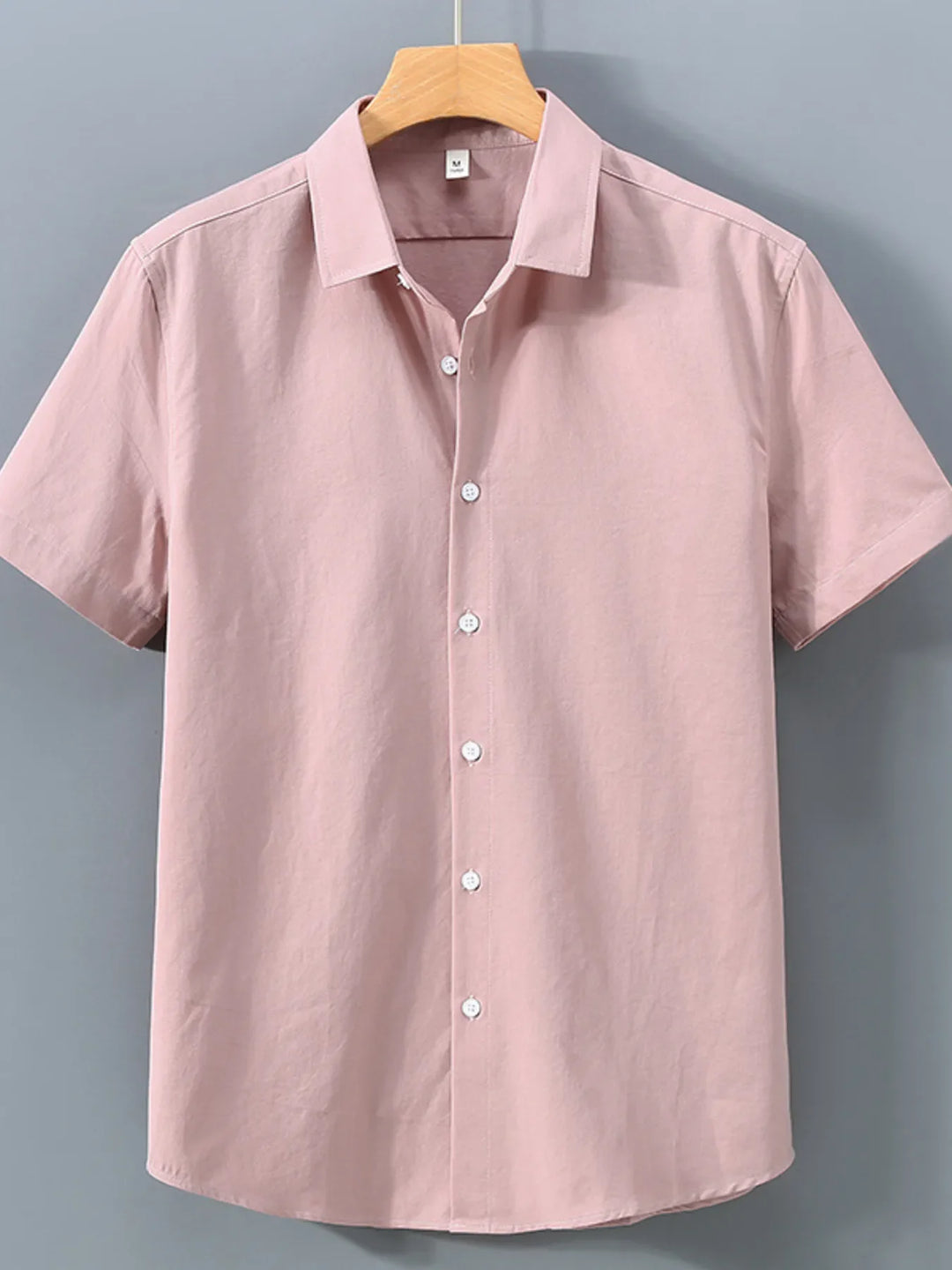 Men's Plus Size Short Sleeve Casual Shirt