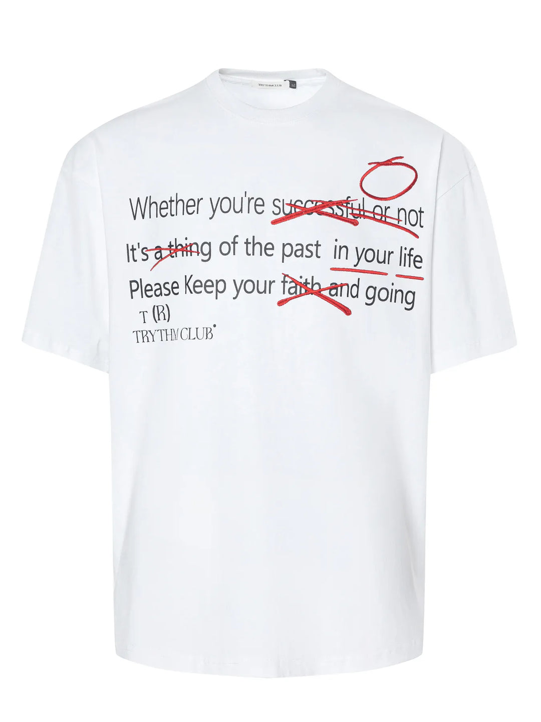 Men's Letter Graphic Round Neck Short Sleeve T-Shirt