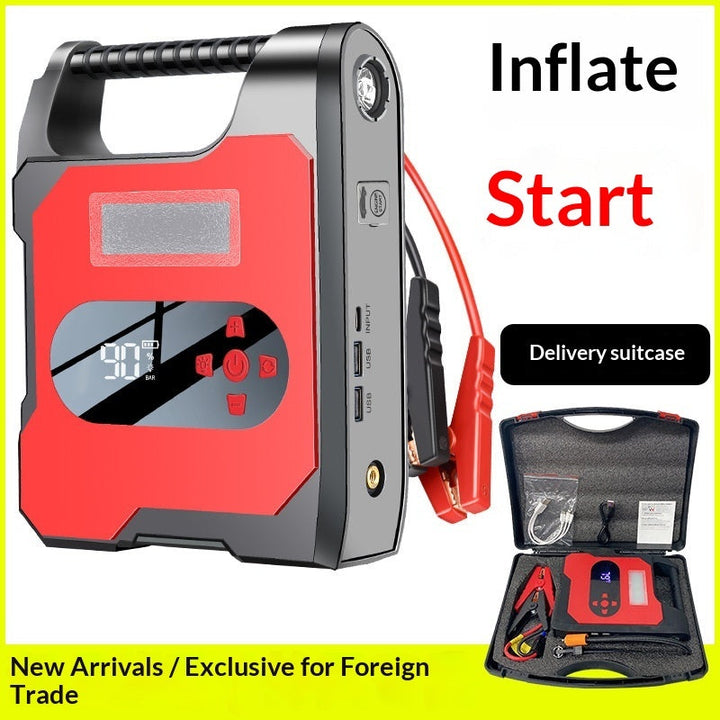 12V Car Jump Starter And Air Pump Combo For Vehicle Batteries