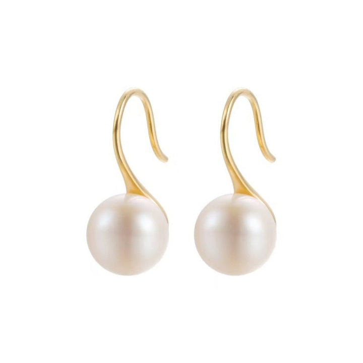 925 Sterling Silver Pearl Drop Earrings