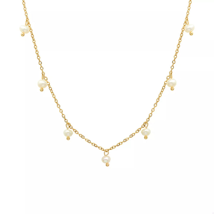 Freshwater Pearl 18K Gold-Plated Necklace