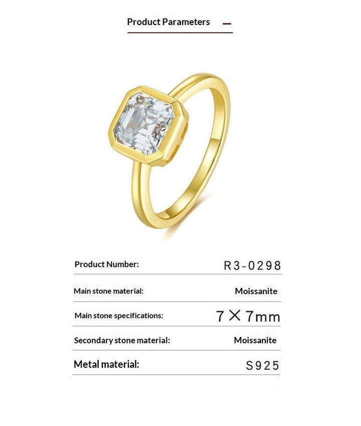 Design A Minimalist Pagoda-cut Diamond Ring