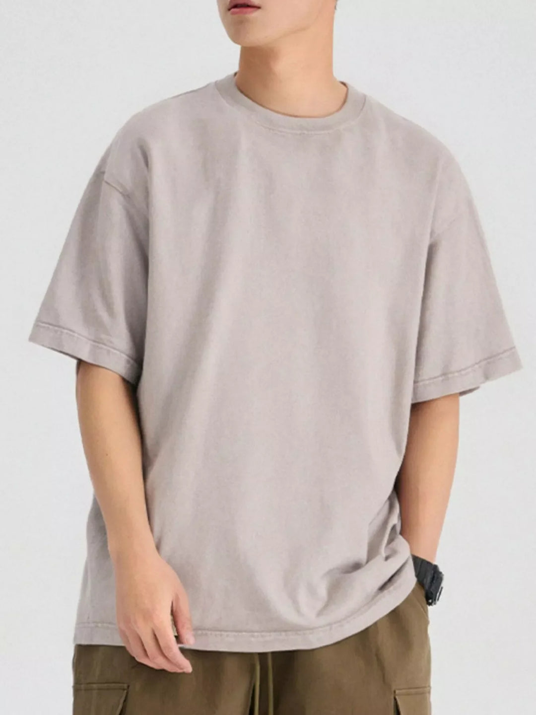 Men's Round Neck Short Sleeve T-Shirt