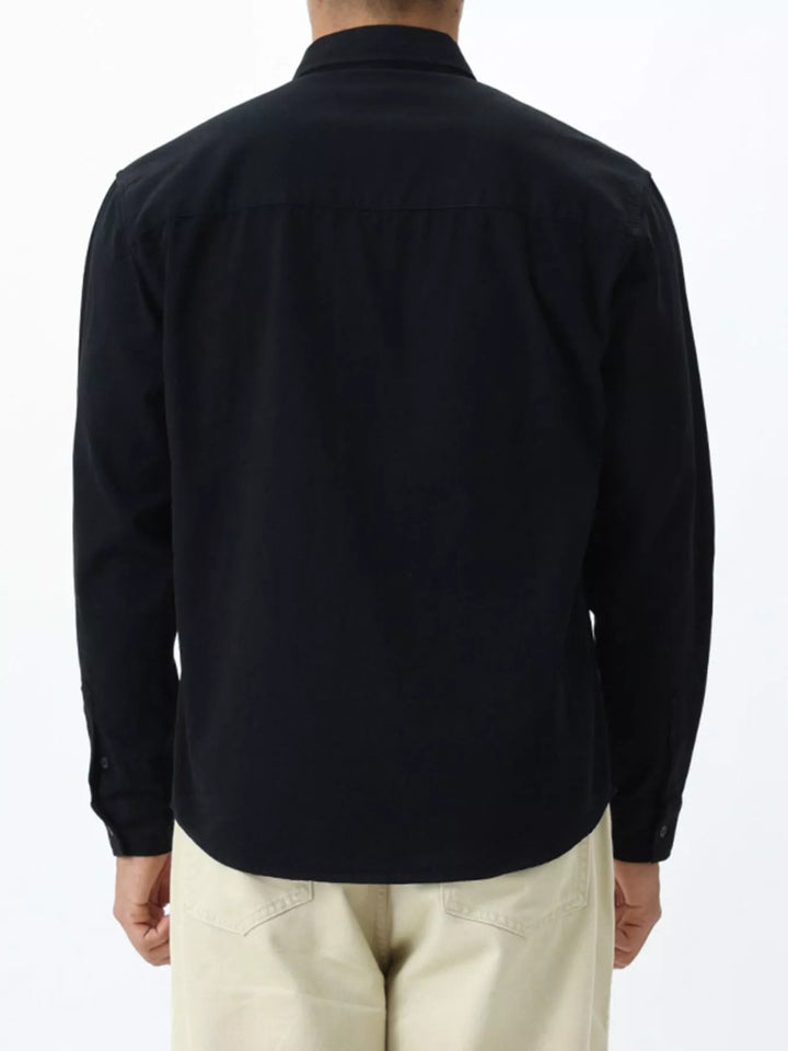 Men's Plus Size Button Up Long Sleeve Shirt