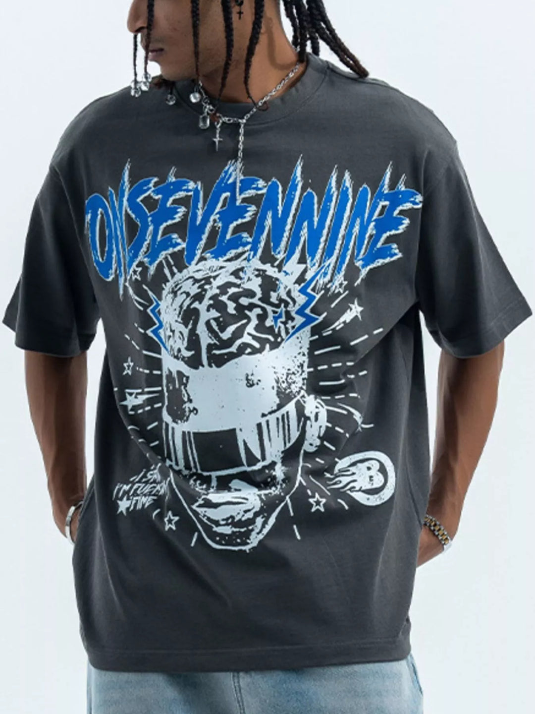 Men's Graphic Relaxed Fit T-Shirt