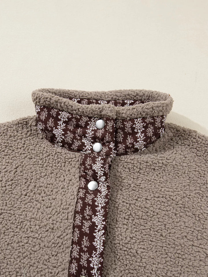 Side Bows Sherpa Fleece Vest