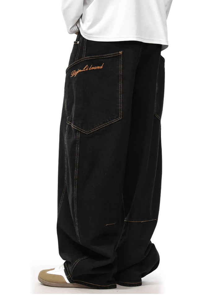 Men's Wide Leg Jeans