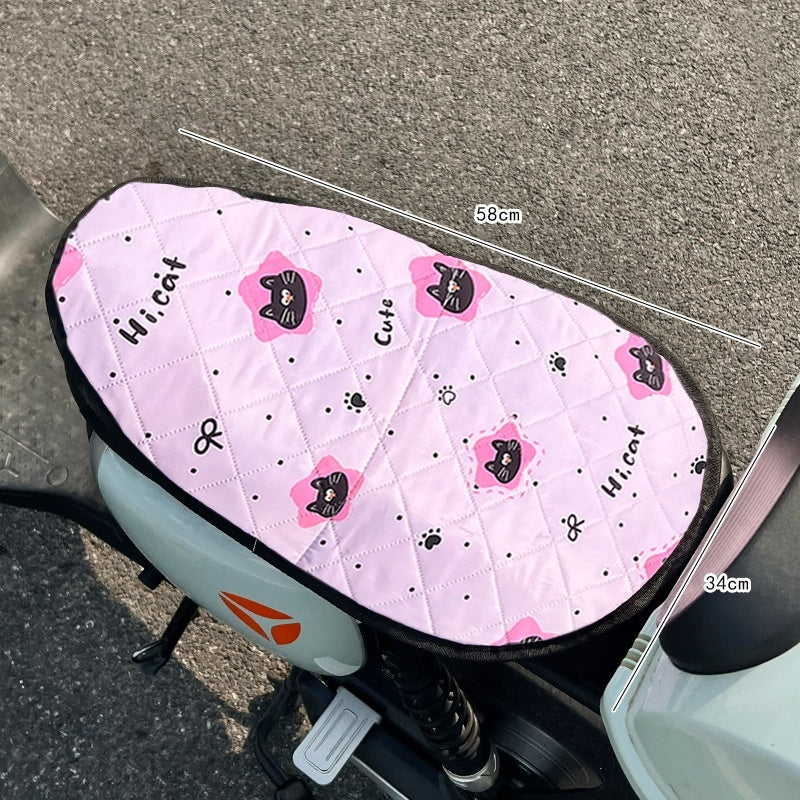 Dust-Proof And Heat-Insulated Motorcycle Seat Cover