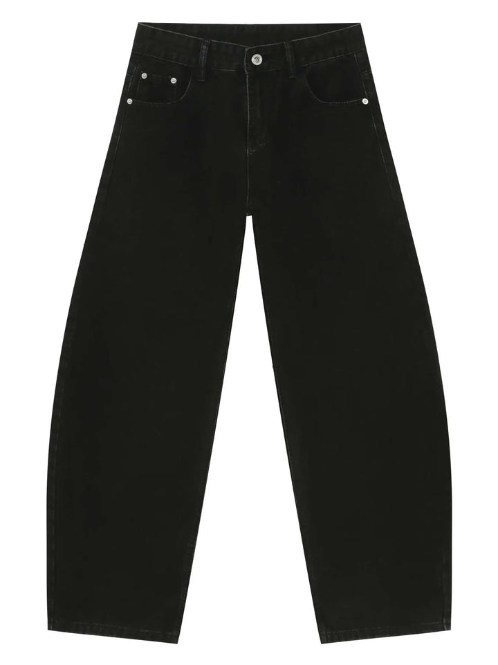 Men's Wash Wide Leg Jeans