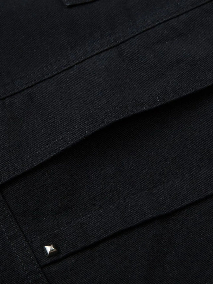Men's Wide Leg Cargo Jeans