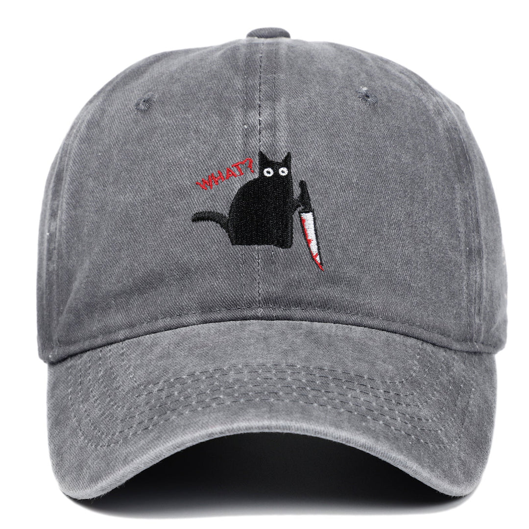 Cotton Worn Looking Washed-out Baseball Cap