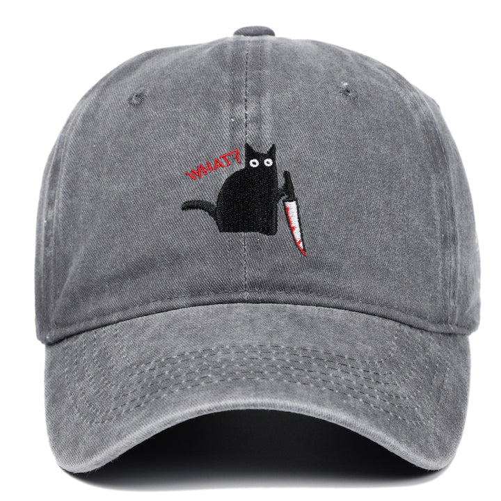 Cotton Worn Looking Washed-out Baseball Cap