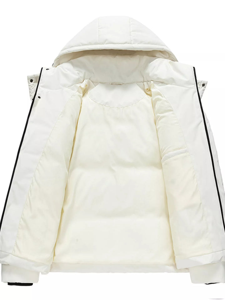 Men's Plus Size Hooded Padded Winter Coat