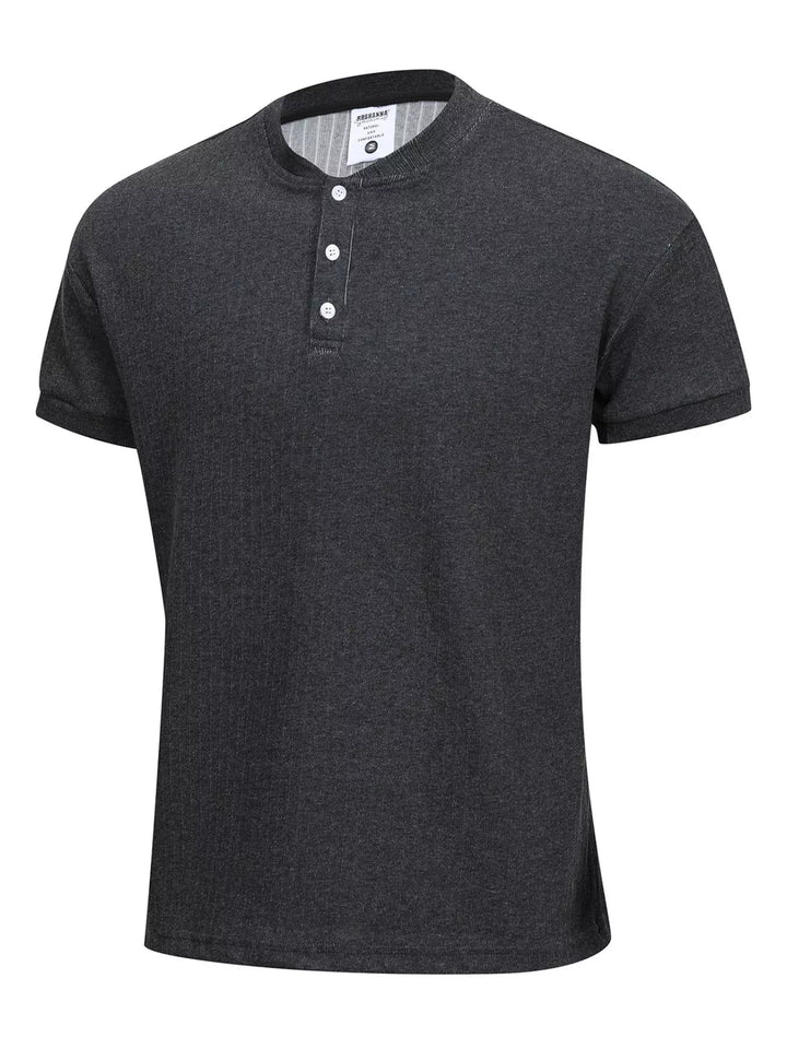 Men's Textured Short Sleeve T-Shirt