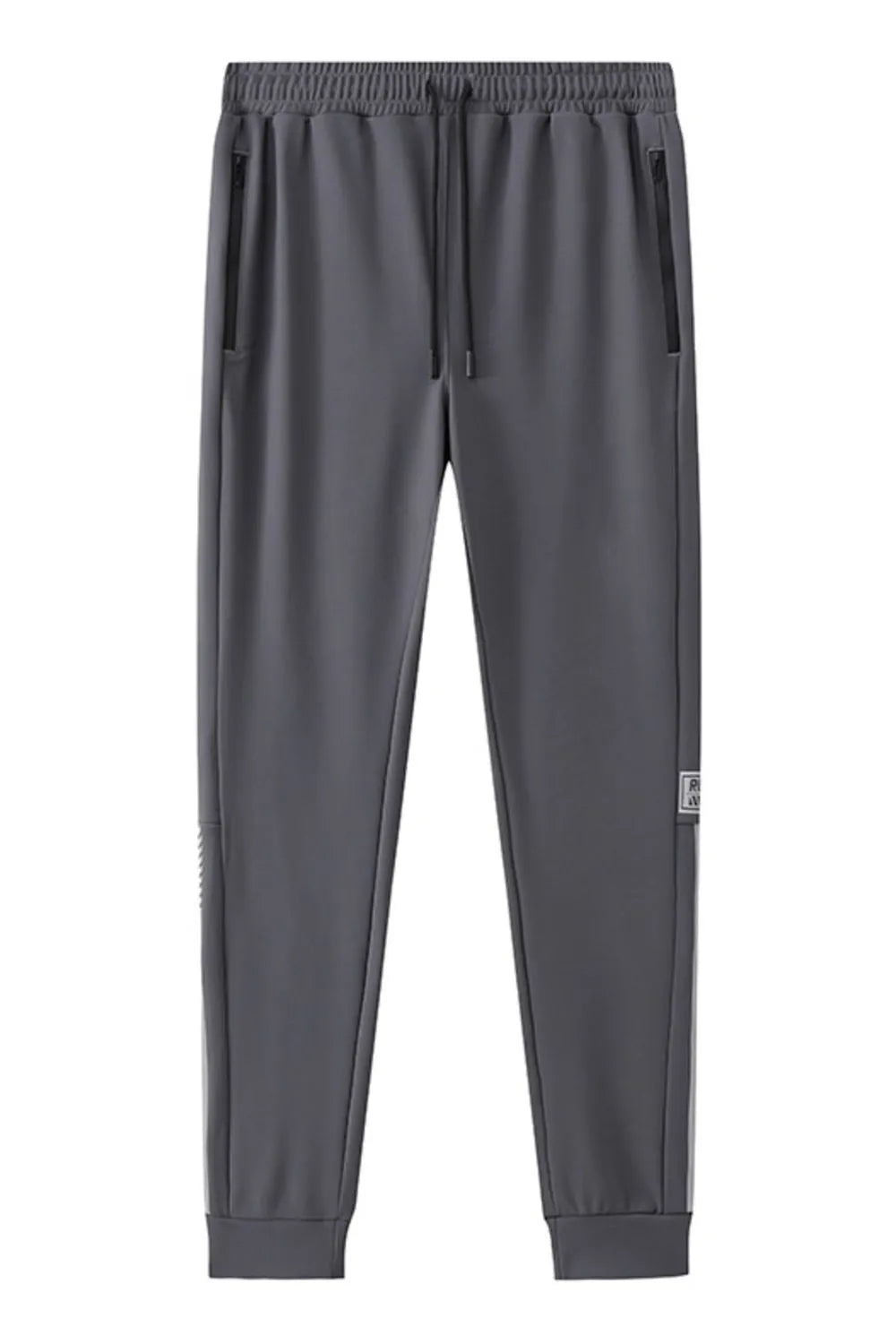 Men's Plus Size Drawstring Joggers with Pockets