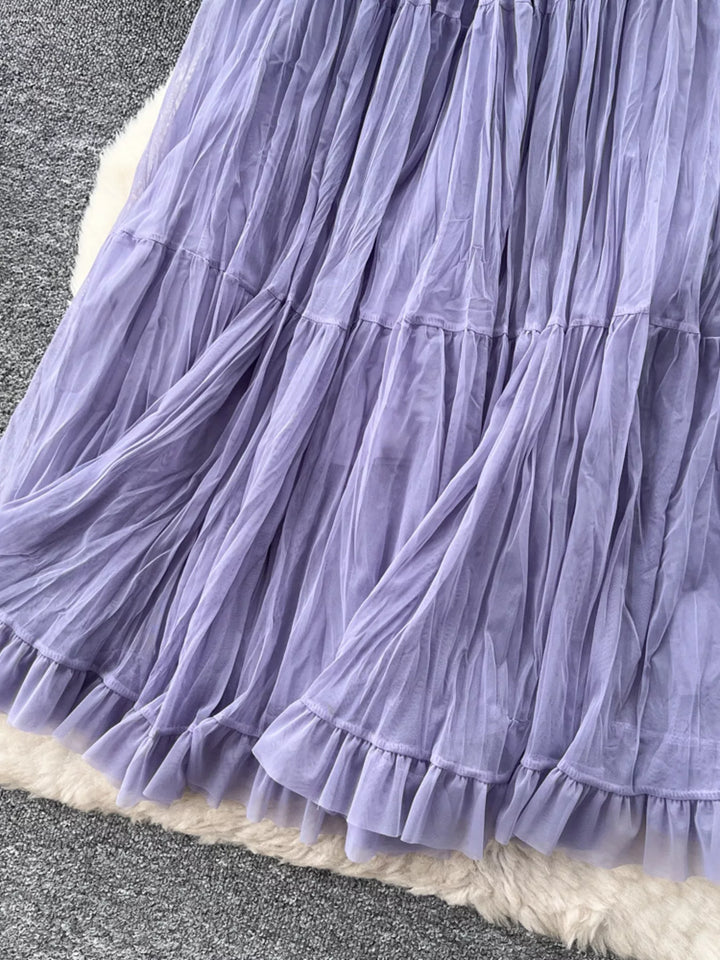 Tiered Tulle Skirt
