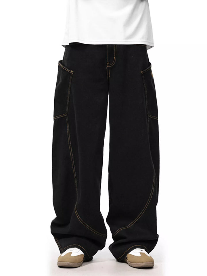 Men's Wide Leg Jeans