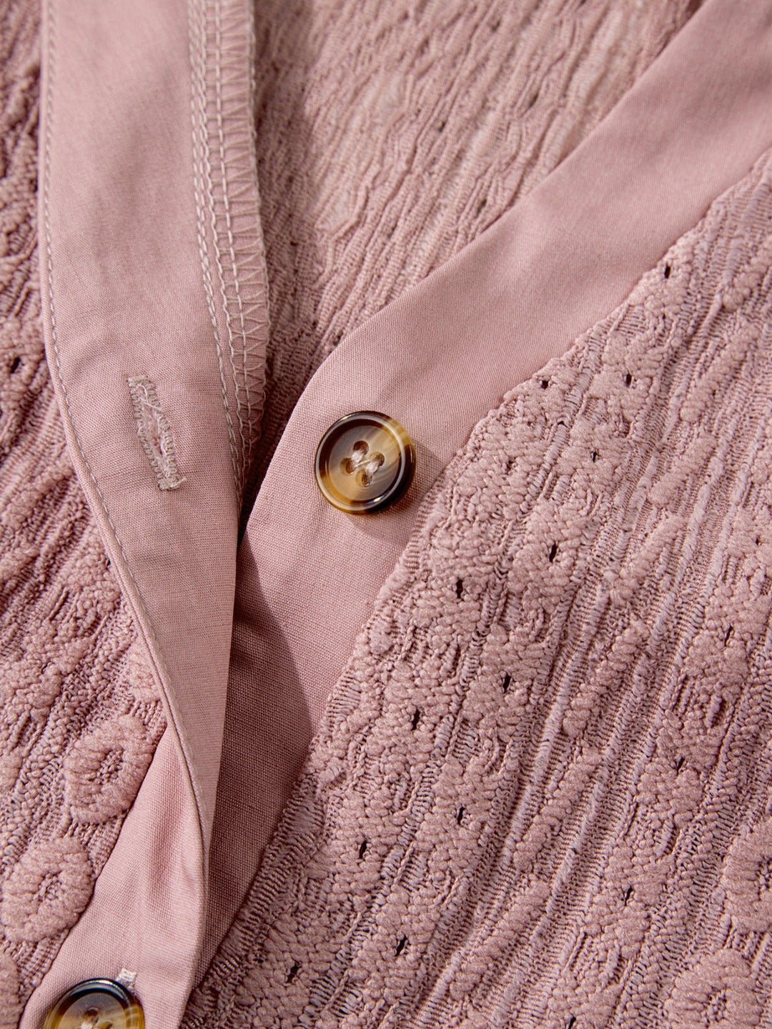 Eyelet Embroidered Short Sleeve Blouse