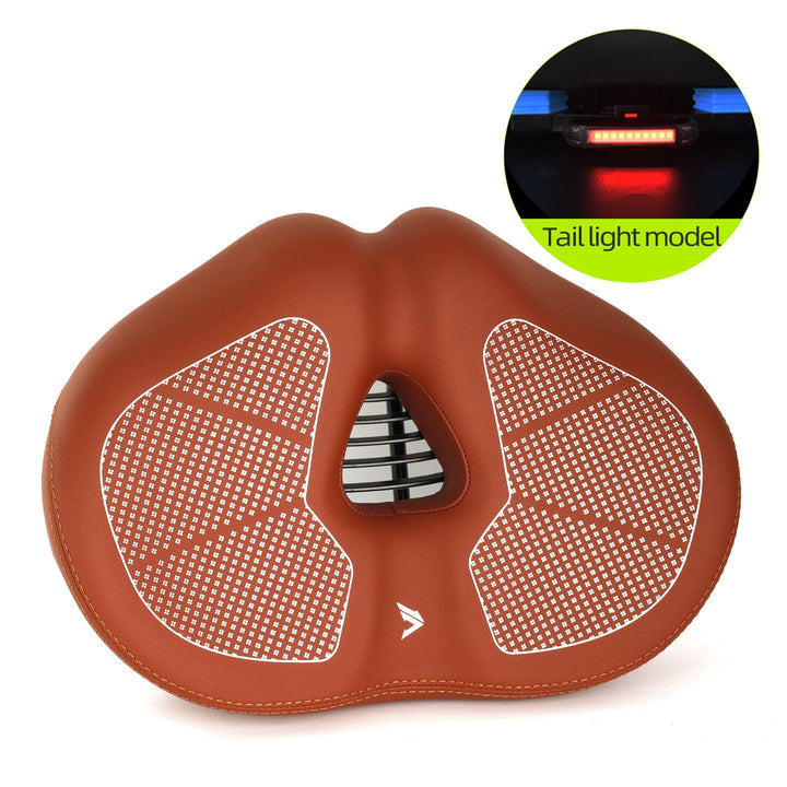 Mountain Bike Shaped 412 Folding Bike Seat Cushion Thickened Waterproof Scooter Saddle