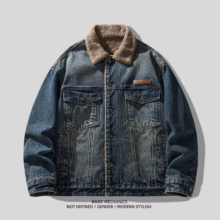 Corduroy Cotton-padded Casual Coat For Men