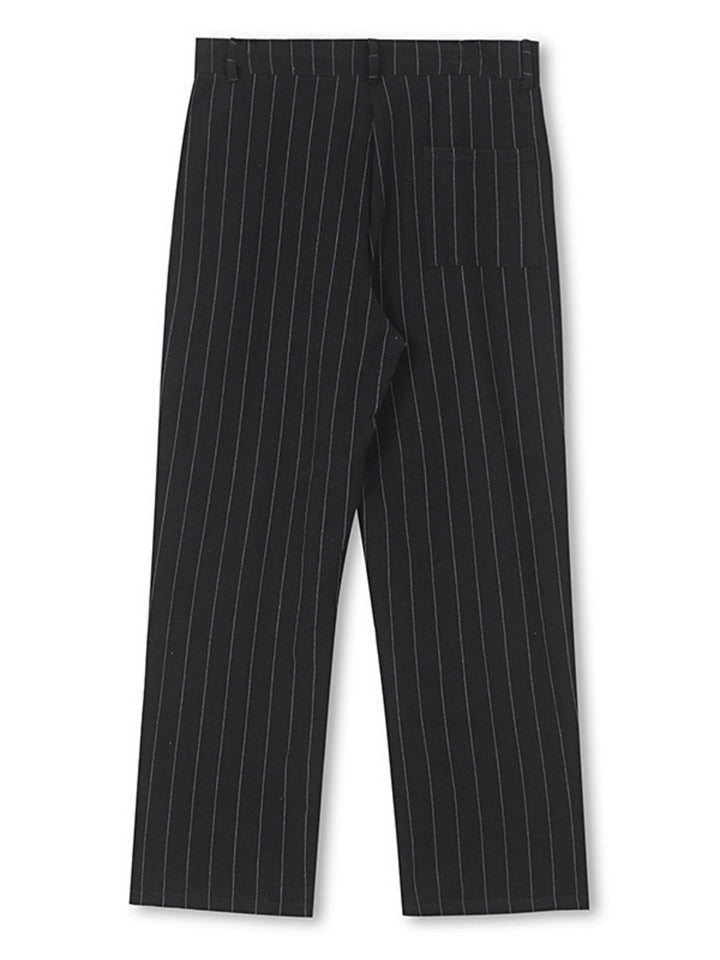 Men's Full Size Striped Wide Leg Pant Plus Size
