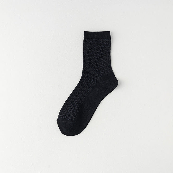 Breathable Sweat-Absorbent Mens Business Stockings