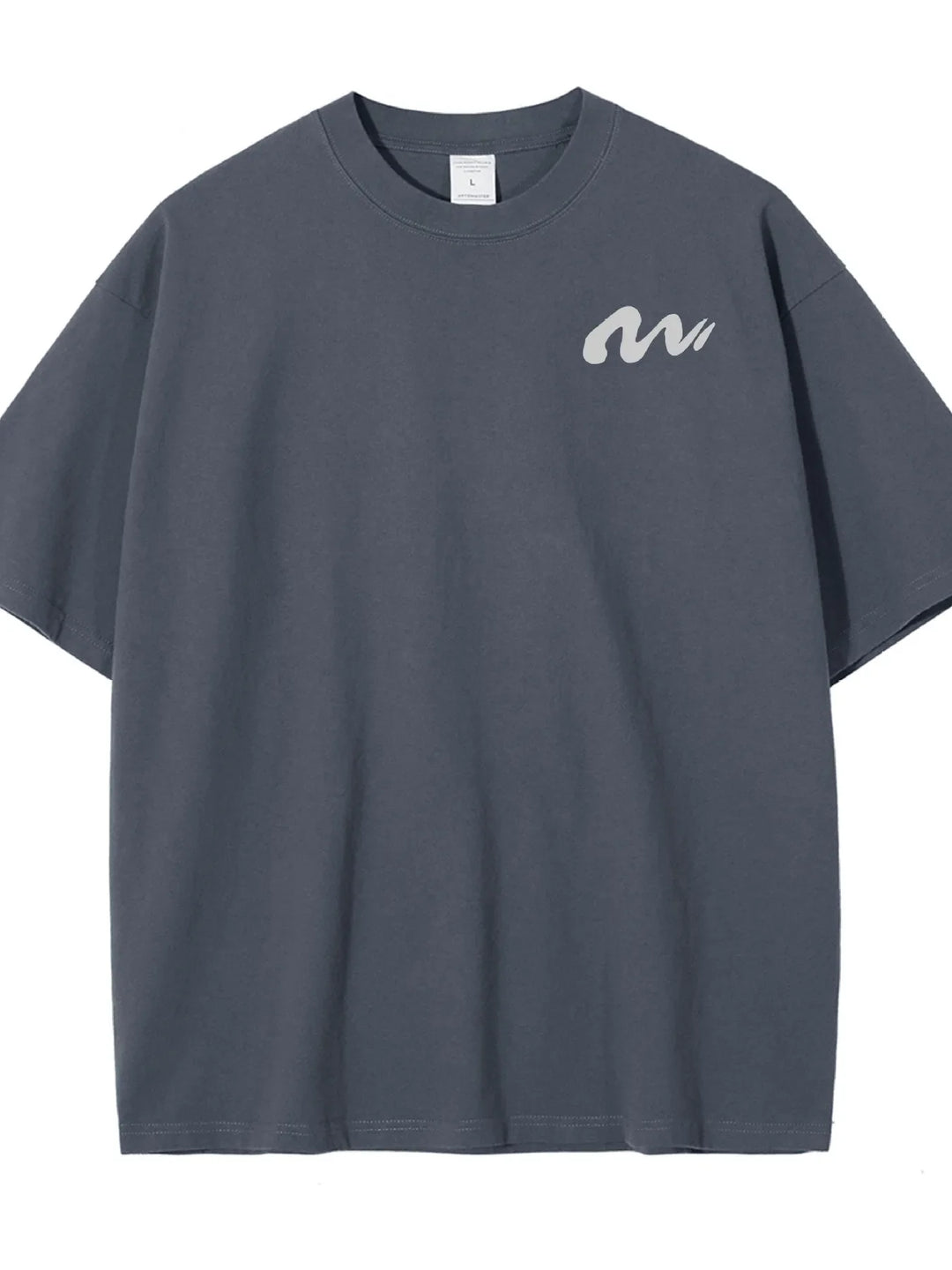 Men's Full Size Round Neck Half Sleeve T-Shirt Plus Size