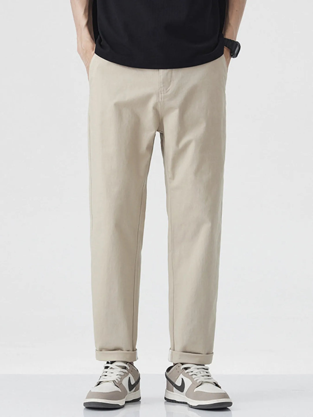 Men's Straight Leg Casual Pants