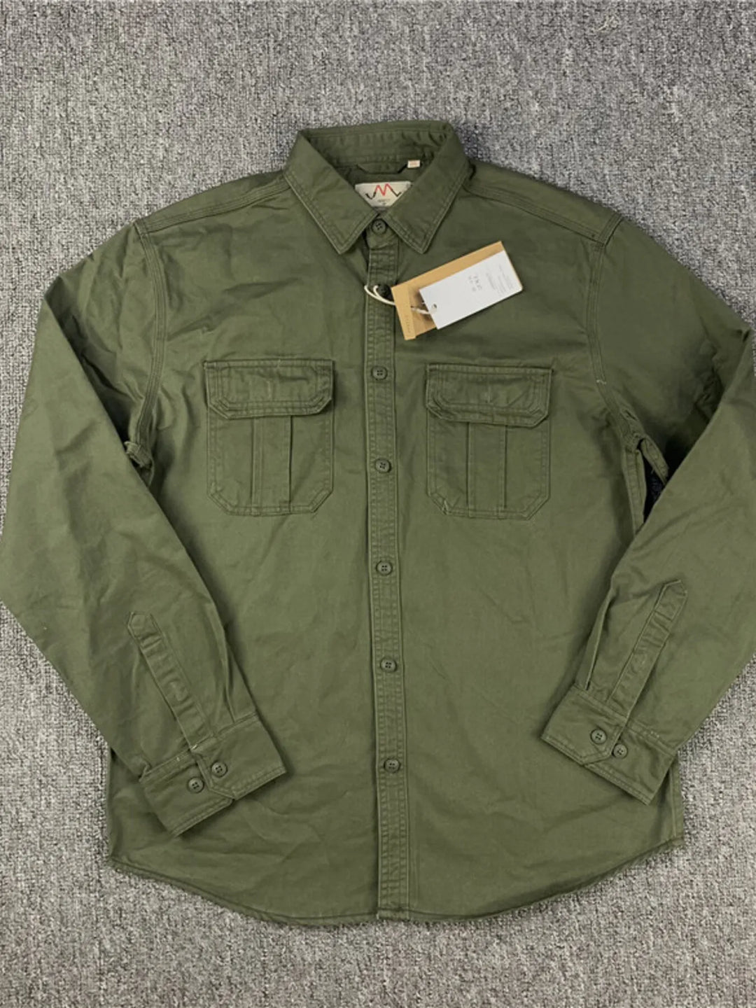 Men's Plus Size Button Up Long Sleeve Shirt