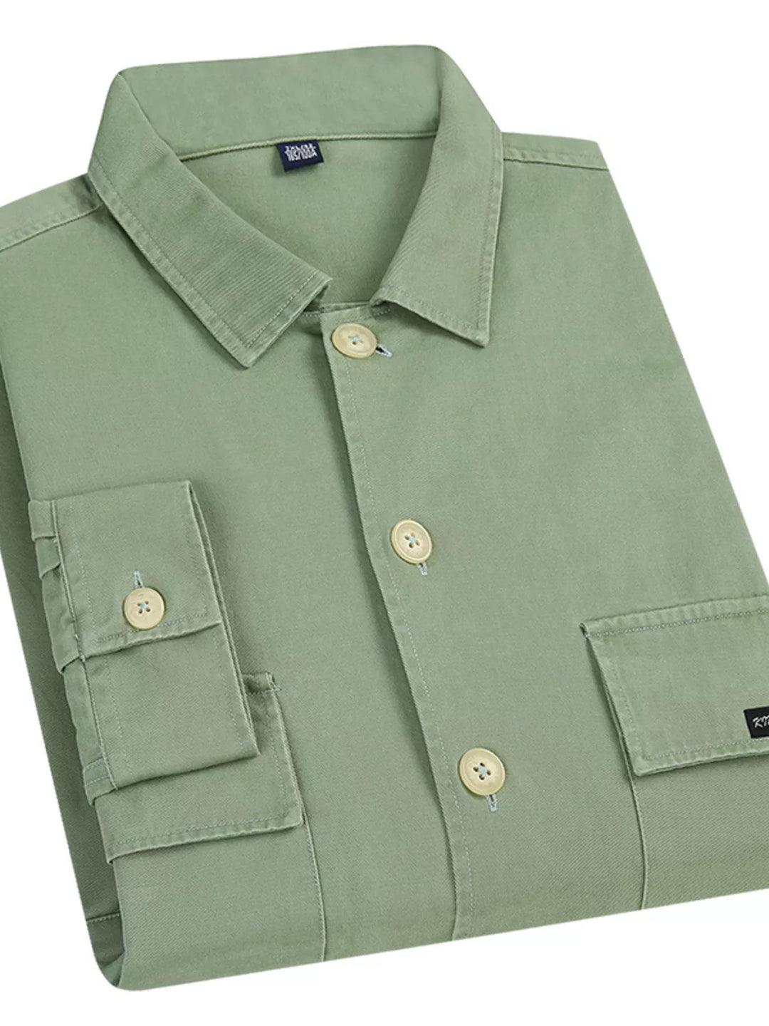 Men's Plus Size Casual Button Up Shirt