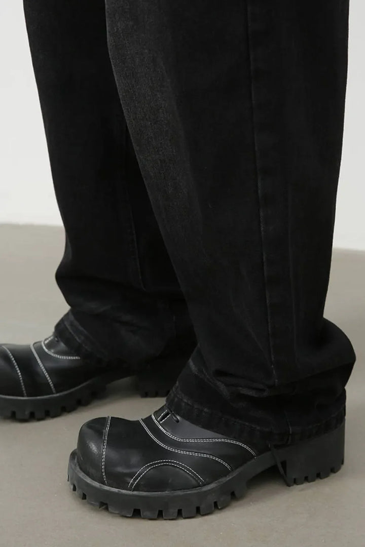 Men's Wide Leg Jeans