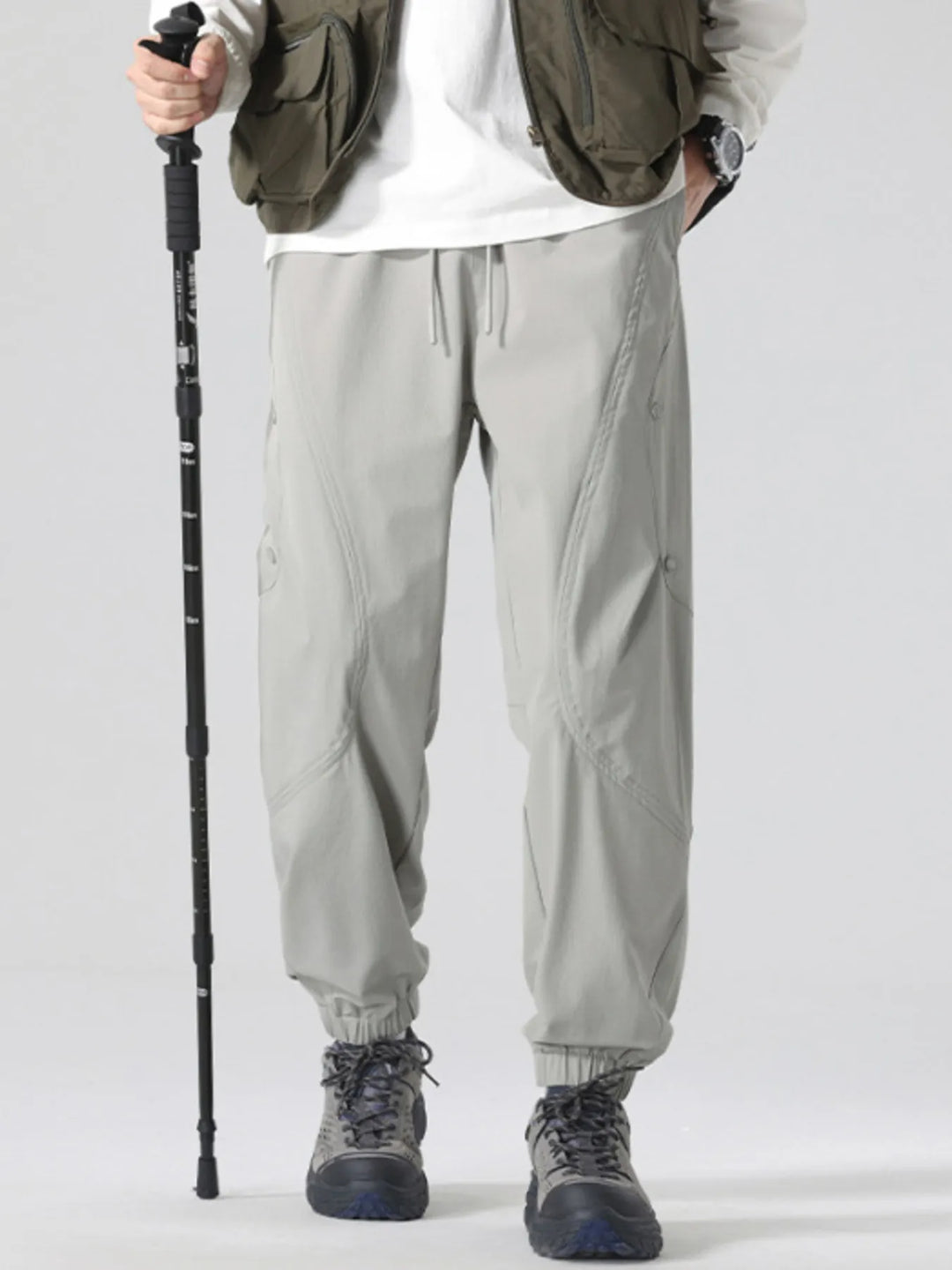 Men's Plus Size Casual Drawstring Joggers