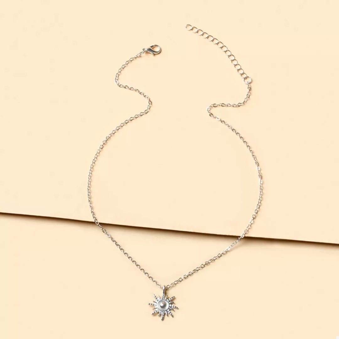 Sunburst Pendant Necklace