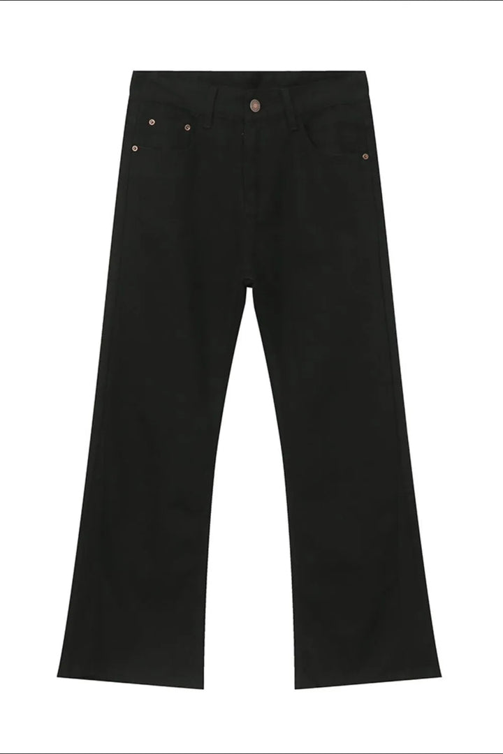 Mid Rise Jeans with Pockets