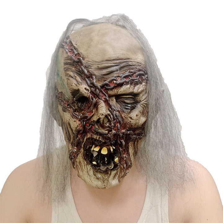 Halloween Ghost-face Latex Mask