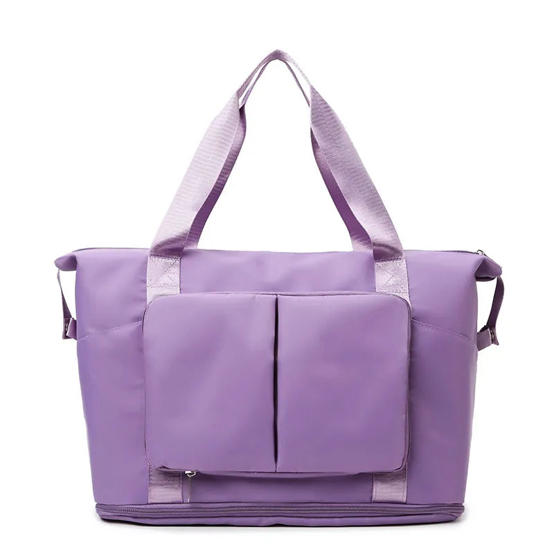 Oxford Cloth Multi Pocket Travel Bag