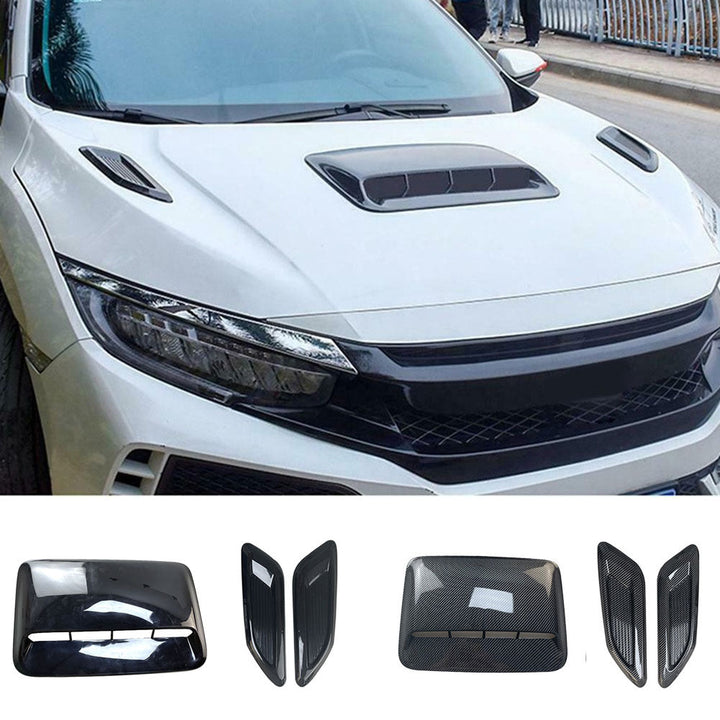 Car Airscoop Shroud Air Vent Engine Cover Decorative Cover