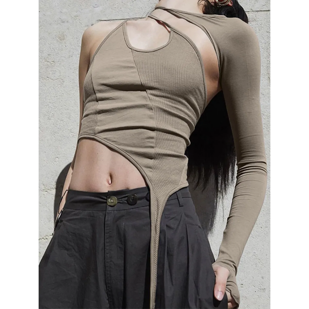 One Piece Crop Top