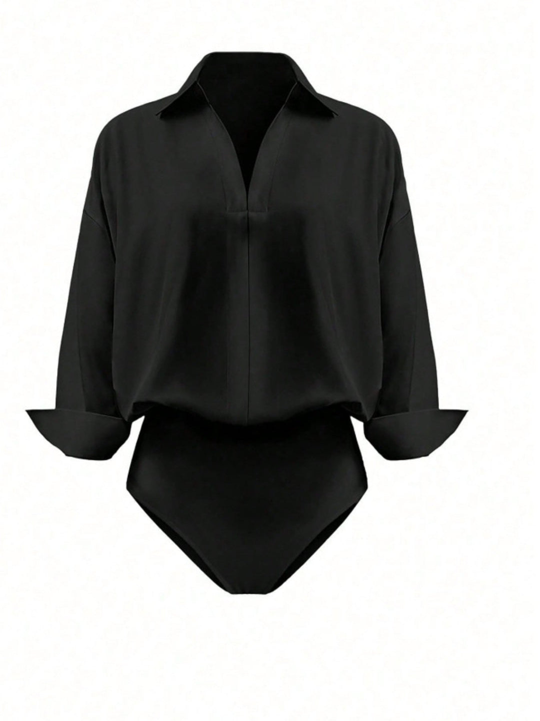 Button-Down Long Sleeve Bodysuit