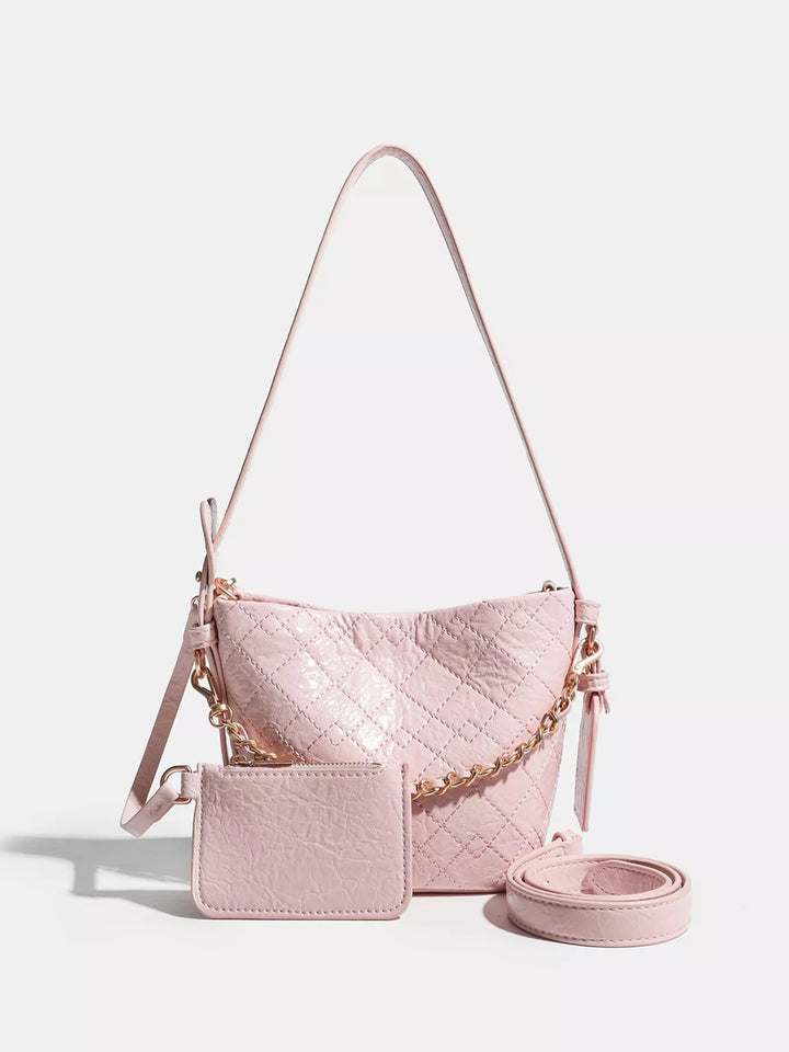 Adjustable Strap Bucket Bag