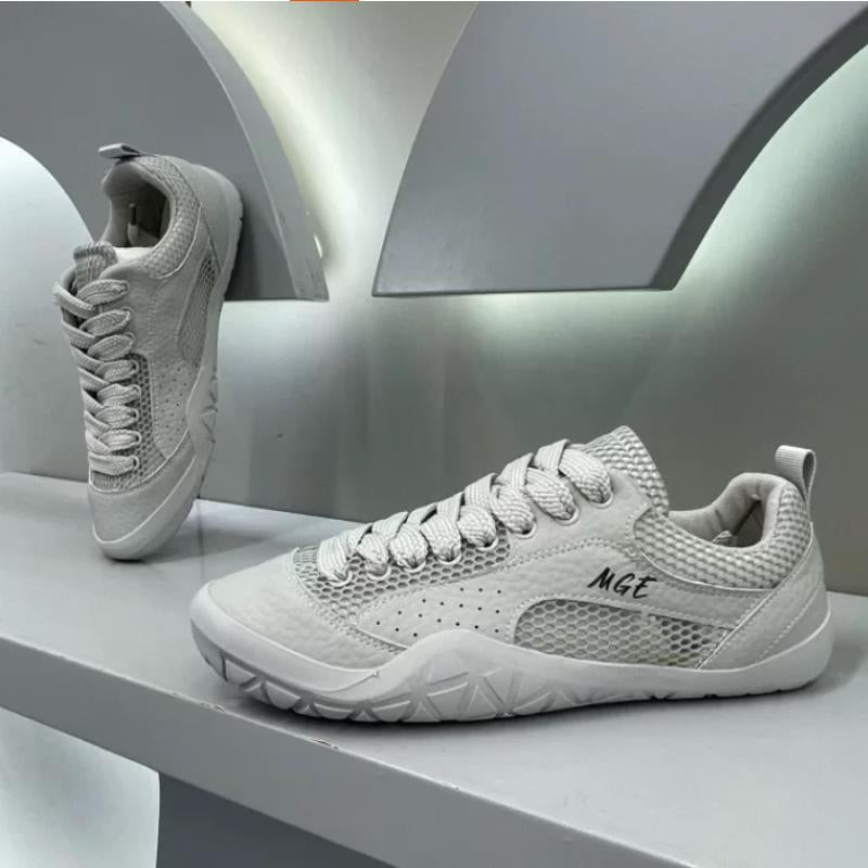 Designer Style 2026 Summer & Autumn Big Eye Mesh Workwear Outdoor Breathable Cortez Shoes, Korean Runway Fashion Sneakers For Men