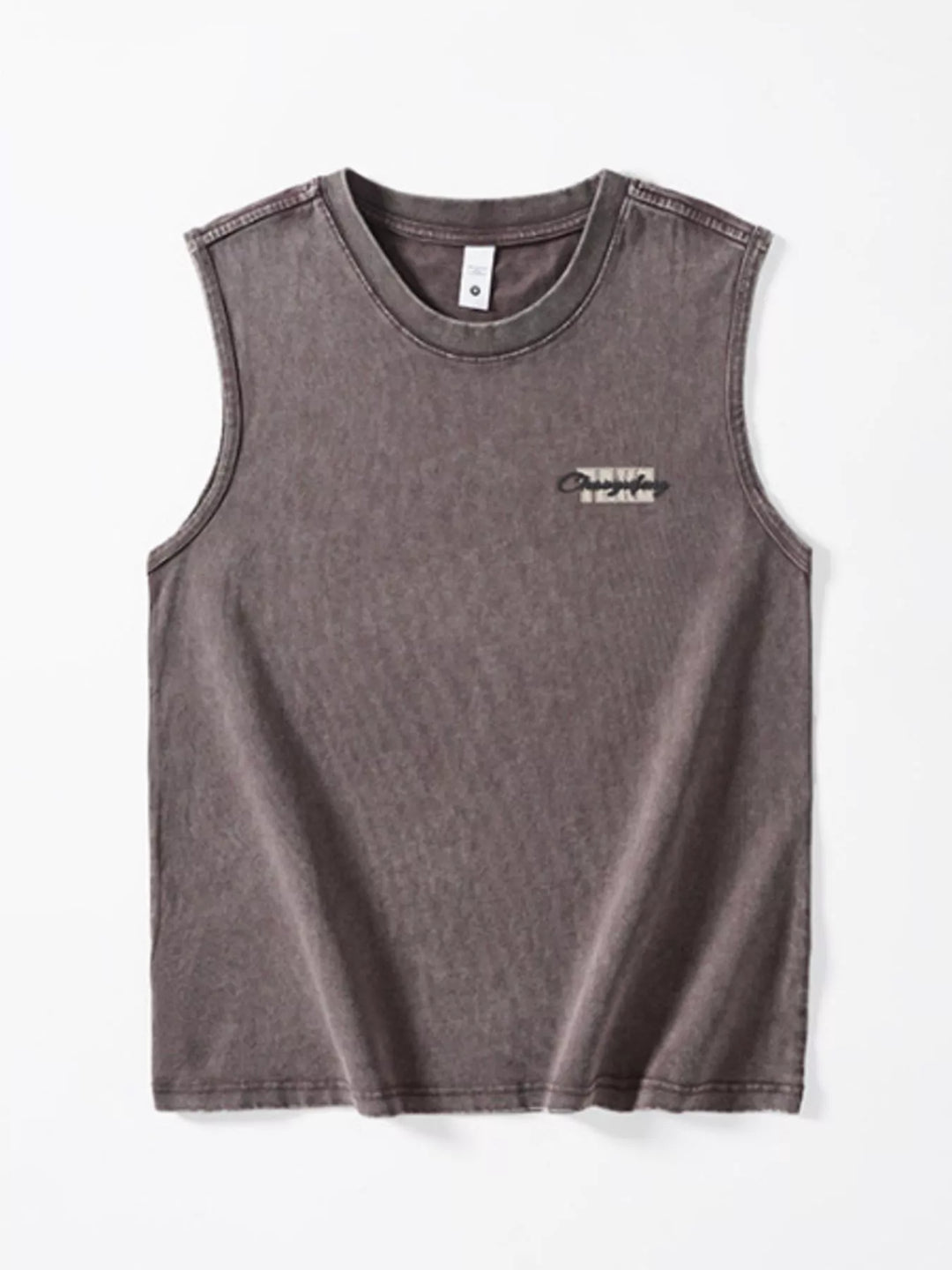 Men's Plus Size Round Neck Tank