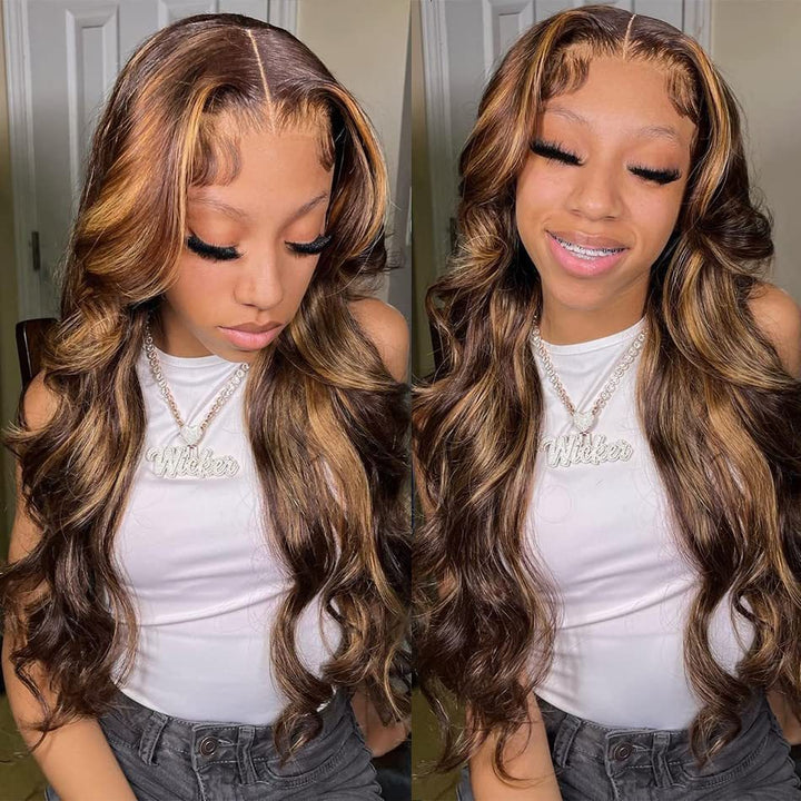 Lace Big Wave Long Curly Wig Head Cover