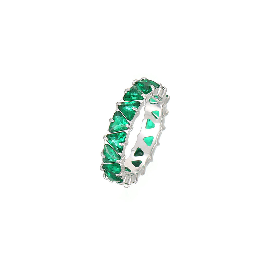Fashionable Colorful Zircon Ring For Women